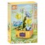 Конструктор блочный BabyToys цветы 516 деталей