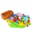 Конструктор блочный BabyToys 9036 цветочный сад 132 детали Конструктор блочный BabyToys 9036 цветочный сад 132 детали