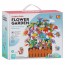 Конструктор блочный BabyToys 9036 цветочный сад 132 детали Конструктор блочный BabyToys 9036 цветочный сад 132 детали