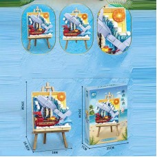 Блочный конструктор BabyToys 9153 Пейзаж с подсветкой
