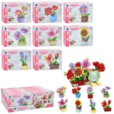 Блочный конструктор BabyToys BB006 Цветок 8в1, 83 детали Блочный конструктор BabyToys BB006 Цветок 8в1, 83 детали