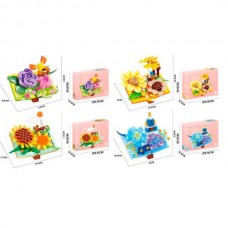 Конструктор BabyToys BB817E цветы 220 деталей пластмассовый Конструктор BabyToys BB817E цветы 220 деталей пластмассовый