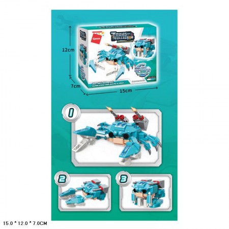 Конструктор блочний Brick 41208 краб 140 деталей