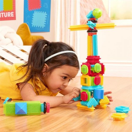 Конструктор Battat Bristle Blocks Строитель 56 деталей BT3070Z