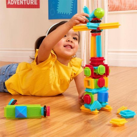 Конструктор Battat Bristle Blocks Строитель 56 деталей BT3070Z