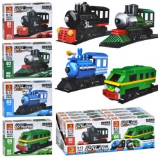 Конструктор поезд BabyToys CD8194, 79 деталей, пластик Конструктор поезд BabyToys CD8194, 79 деталей, пластик