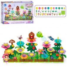 Блочный конструктор BabyToys CJ-2027A сад цветы 124 детали Блочный конструктор BabyToys CJ-2027A сад цветы 124 детали