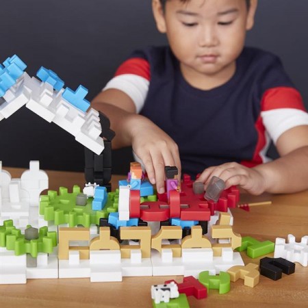 Конструктор Guidecraft IO Blocks Tabletop System з доповненою 3d реальністю, 118 деталей G9640