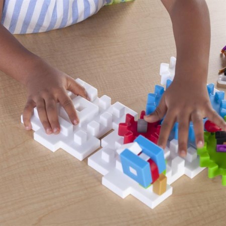 Конструктор Guidecraft IO Blocks Tabletop System з доповненою 3d реальністю, 118 деталей G9640
