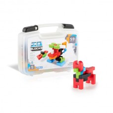 Конструктор Guidecraft IO Blocks Дорожный набор с дополненной 3d реальностью, 59 деталей G9604 