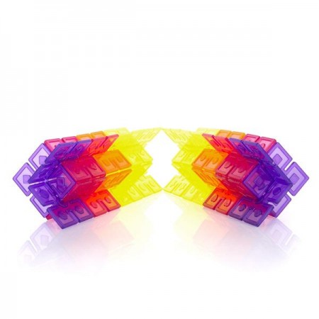 Конструктор Guidecraft Interlox Squares Квадрати, 96 деталей G16835 Конструктор Guidecraft Interlox Squares Квадрати, 96 деталей G16835