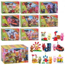 Блочный конструктор Монстр BabyToys H81005, от 22 деталей Блочный конструктор Монстр BabyToys H81005, от 22 деталей