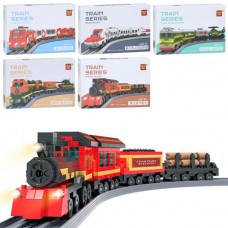 Конструктор JK801-2-3-4-5-6 поїзд, від 578дет, 6 видів, в кор-ці, 25-16-5см Конструктор JK801-2-3-4-5-6 поїзд, від 578дет, 6 видів, в кор-ці, 25-16-5см