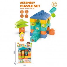 Блочный конструктор BabyToys JX 6866, 27 деталей с фигуркой Блочный конструктор BabyToys JX 6866, 27 деталей с фигуркой