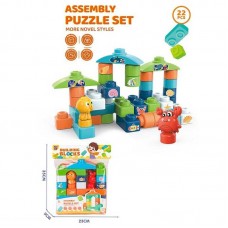 Блочный конструктор BabyToys JX 6871 в сумке для детей Блочный конструктор BabyToys JX 6871 в сумке для детей