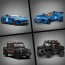 Конструктор LEGO® Speed Champions Jaguar Project 7 та Land Rover Defender