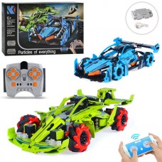 Конструктор K96101-102 машина 32,5 см, р/к, на аккумуляторе, USB зарядное, 2 вида (557 и 561 деталей), в коробке Конструктор K96101-102 машина 32,5 см, р/к, на аккумуляторе, USB зарядное, 2 вида (557 и 561 деталей), в коробке