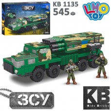 Конструктор военной машины KB 1135 MLRS Vilkha 545 деталей Конструктор военной машины KB 1135 MLRS Vilkha 545 деталей