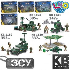 Конструктор военный BabyToys KB 1139 с фигурками 247 деталей