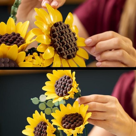 Конструктор LEGO Botanicals Букет подсолнухов 686 деталей Конструктор LEGO Botanicals Букет подсолнухов 686 деталей