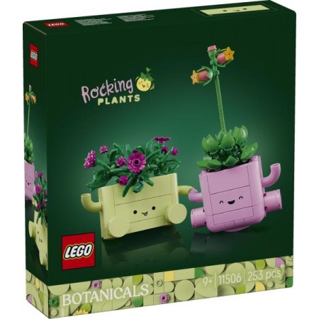 Конструктор LEGO® Botanicals Качающиеся растения Набор, 253 детали
