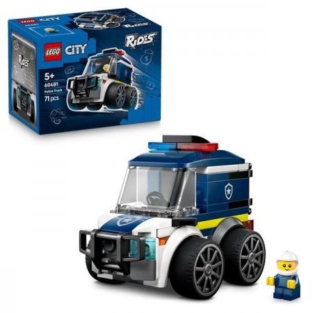 Конструктор LEGO City Автомобили — Полицейский грузовик 71 Деталь Конструктор LEGO City Автомобили — Полицейский грузовик 71 Деталь