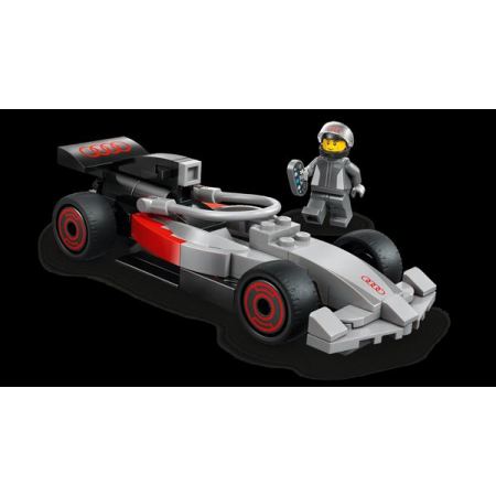 Конструктор LEGO® City Вантажівка для демонстрації F1® із перегоновим автомобілем Audi F1® 508 деталей