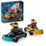 Конструктор LEGO City Картинг и гонщики 99 деталей