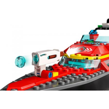 Конструктор LEGO City Лодка пожарной бригады 144 детали Конструктор LEGO City Лодка пожарной бригады 144 детали