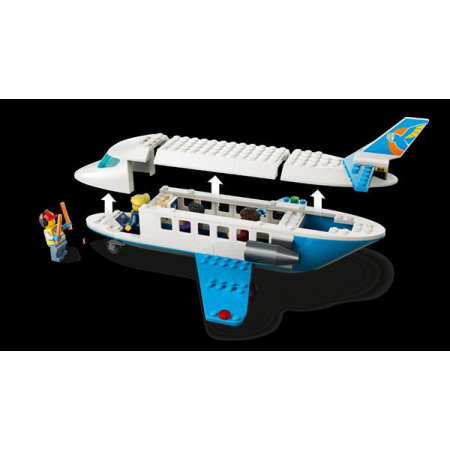 Конструктор LEGO® City Пассажирский самолёт — конструктор игрушечного самолёта, 118 деталей Конструктор LEGO® City Пассажирский самолёт — конструктор игрушечного самолёта, 118 деталей