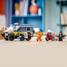 Конструктор LEGO City Полицейский фургон для перевозки узников 198 Деталей Конструктор LEGO City Полицейский фургон для перевозки узников 198 Деталей