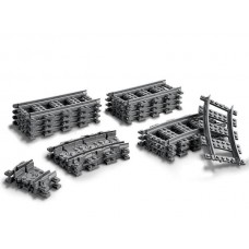 Конструктор LEGO City Рельсы 20 деталей 