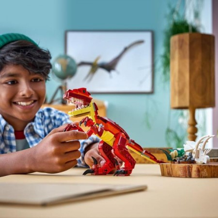 Конструктор LEGO Creator Лютий динозавр 283 Деталі 31379 Конструктор LEGO Creator Лютий динозавр 283 Деталі 31379