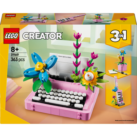 Конструктор LEGO Creator Друкарська машинка з квітами 363 деталі Конструктор LEGO Creator Друкарська машинка з квітами 363 деталі
