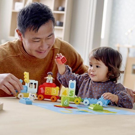 Конструктор LEGO DUPLO Creative Play Поїзд із цифрами Вчимося рахувати 23 деталі Конструктор LEGO DUPLO Creative Play Поїзд із цифрами Вчимося рахувати 23 деталі
