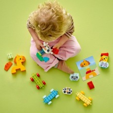 Конструктор LEGO DUPLO My First Мой первый поезд с животными 19 деталей 