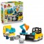 Конструктор LEGO DUPLO Town 3-в-1 Будівельна техніка 22 Деталі Конструктор LEGO DUPLO Town 3-в-1 Будівельна техніка 22 Деталі