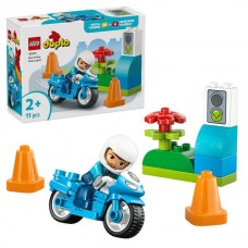 Конструктор LEGO DUPLO Town Синий полицейский мотоцикл 11 Деталей 10471 