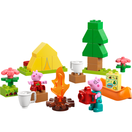 Конструктор LEGO DUPLO Свинка Пеппа Туристичний похід 32 деталі Конструктор LEGO DUPLO Свинка Пеппа Туристичний похід 32 деталі