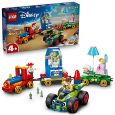 Конструктор LEGO Disney и Pixar Празднование из Истории игрушек поезд и авто для гонки 206 деталей 
