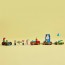 Конструктор LEGO Disney и Pixar Празднование из Истории игрушек поезд и авто для гонки 206 деталей Конструктор LEGO Disney и Pixar Празднование из Истории игрушек поезд и авто для гонки 206 деталей
