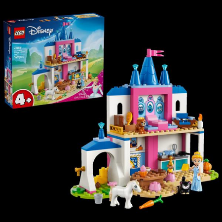 Конструктор LEGO® Disney Принцесса Замок Золушки и её друзей-животных, 149 деталей Конструктор LEGO® Disney Принцесса Замок Золушки и её друзей-животных, 149 деталей