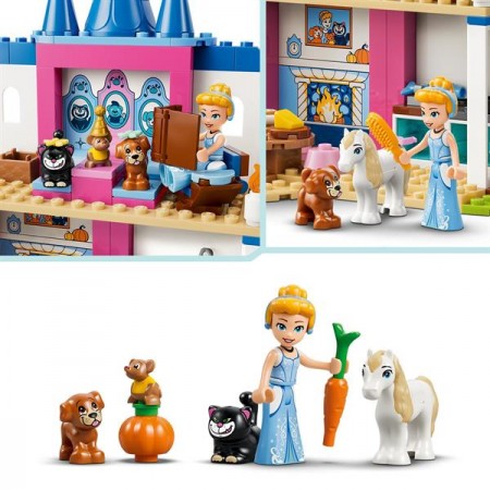 Конструктор LEGO® Disney Принцесса Замок Золушки и её друзей-животных, 149 деталей Конструктор LEGO® Disney Принцесса Замок Золушки и её друзей-животных, 149 деталей
