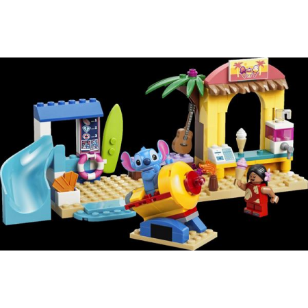 Конструктор LEGO® Disney Веселощі на пляжі з Ліло і Стічем, 113 деталей Конструктор LEGO® Disney Веселощі на пляжі з Ліло і Стічем, 113 деталей