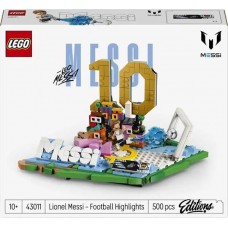 Конструктор LEGO® Editions Лионель Месси — лучшие моменты футбольных матчей, 500 деталей Конструктор LEGO® Editions Лионель Месси — лучшие моменты футбольных матчей, 500 деталей