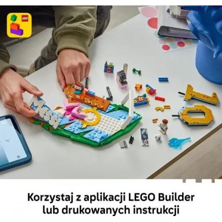 Конструктор LEGO® Editions Ліонель Мессі — найкращі моменти футбольних матчів, 500 деталей