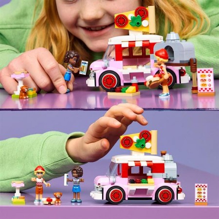 Конструктор LEGO® Friends Грузовик с пиццей Игровой набор, 190 деталей Конструктор LEGO® Friends Грузовик с пиццей Игровой набор, 190 деталей