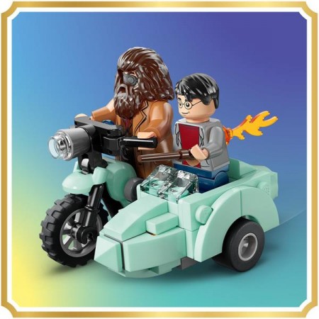 Конструктор LEGO Harry Potter TM Хагрид и Гарри: Побег с Тисовой улицы 124 Детали Конструктор LEGO Harry Potter TM Хагрид и Гарри: Побег с Тисовой улицы 124 Детали