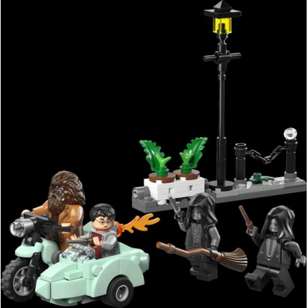 Конструктор LEGO Harry Potter TM Хагрид и Гарри: Побег с Тисовой улицы 124 Детали Конструктор LEGO Harry Potter TM Хагрид и Гарри: Побег с Тисовой улицы 124 Детали