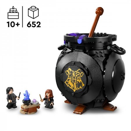 Конструктор LEGO Harry Potter TM Котел: Тайный класс зельеварения 652 Детали Конструктор LEGO Harry Potter TM Котел: Тайный класс зельеварения 652 Детали